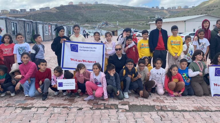 We Care We Project kapsamında yaptığımız faaliyet